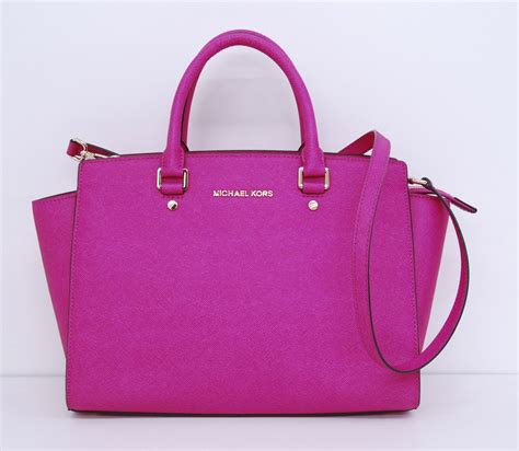 michael kors satchel yellow|Michael Kors purses hot pink.